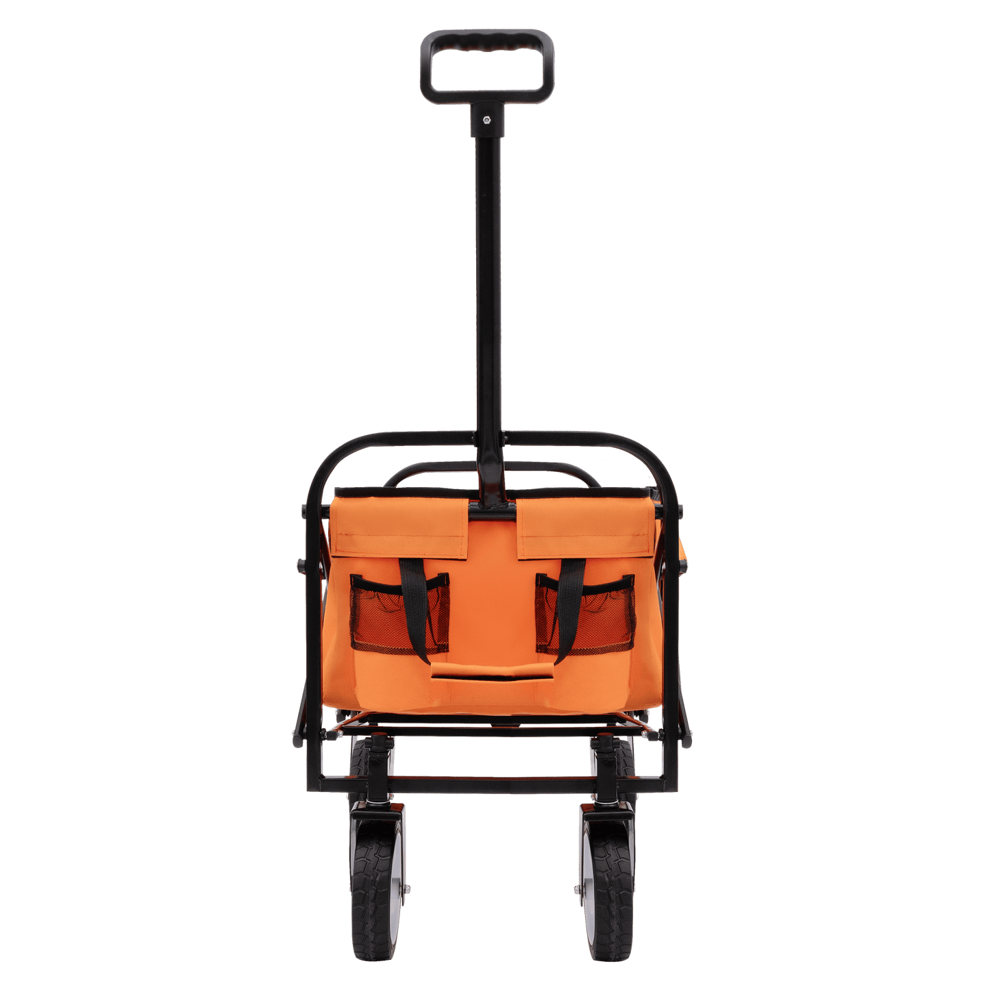 Heavy Duty Collapsible Beach Wagon Utility Cart For Camping Shopping Gardening Fishing Supports 225lbs All-Terrain Wheels