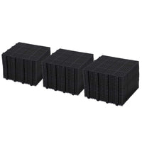 12x12 Inch Gray Interlocking Deck Tiles Waterproof Anti-Slip for Outdoor Bathroom Shower Balcony Porch Strong 6613 Lbs Capacity Pack of 60