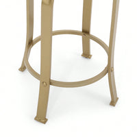 Set Of 2 Modern Counter Stools For Kitchen Island Or Bar Height Seating