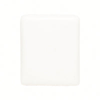 Set Of 2 26-Inch Backless Ivory Leather Counter Stools For Kitchen And Bar Seating