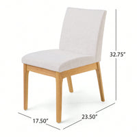 Elegant Set Of 2 Modern Dining Chairs For Stylish Home Decor