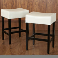 Set Of 2 Backless Counter Stools For Modern Kitchen And Dining Spaces