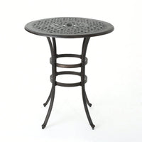 Stylish Cast Aluminium Bar Table For Outdoor And Indoor Use