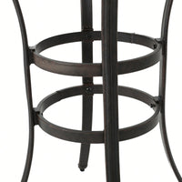 Stylish Cast Aluminium Bar Table For Outdoor And Indoor Use