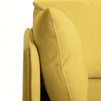 Stylish 39 Inch Upholstered Accent Chair With Plush Cushions And Elegant Armrests For Cozy Living Room Bedroom Or Office Lounge Seating
