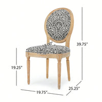 Set Of 2, Elegant Dining Chair Set For Modern Interiors - Comfortable And Stylish Seating For Home Or Restaurant