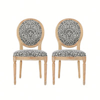 Set Of 2, Elegant Dining Chair Set For Modern Interiors - Comfortable And Stylish Seating For Home Or Restaurant