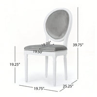 Set Of 2, Elegant Dining Chair Set For Modern Interiors - Comfortable And Stylish Seating For Home Or Restaurant