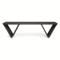 Stylish Modern Outdoor Bench For Patios And Gardens