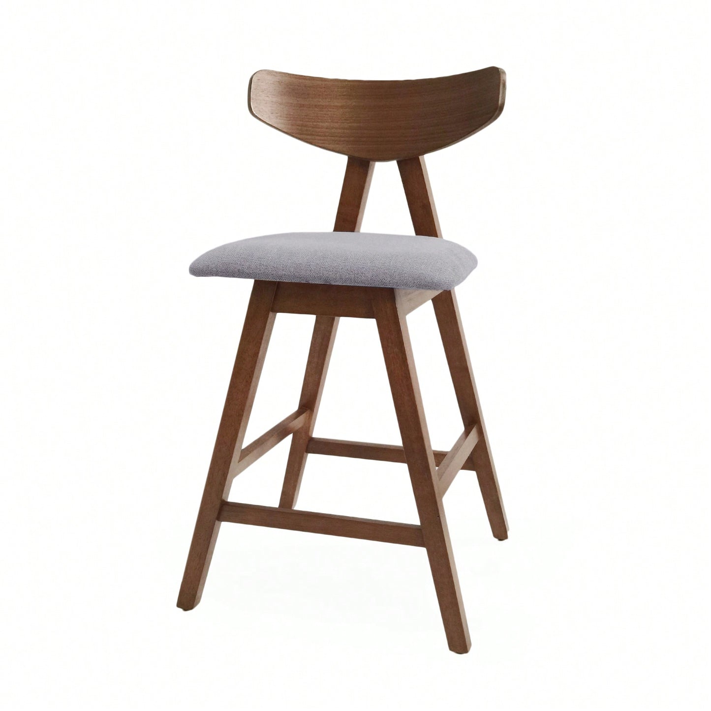 Modern Adjustable Counter Stool Set Of 2 With Comfortable Cushion And Stylish Design For Kitchen Island Or Bar