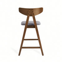 Modern Adjustable Counter Stool Set Of 2 With Comfortable Cushion And Stylish Design For Kitchen Island Or Bar