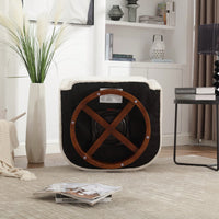 Ergonomic Living Room Chair With 360-Degree Rotation Multi-Gear Adjustable Backrest Soft Chenille Fabric