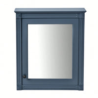 Wall Mounted Bathroom Storage Cabinet With Mirror Adjustable Shelf Over The Toilet Space Saver