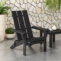 Comfortable Foldable Adirondack Chair For Outdoor Relaxation And Stylish Patio Seating