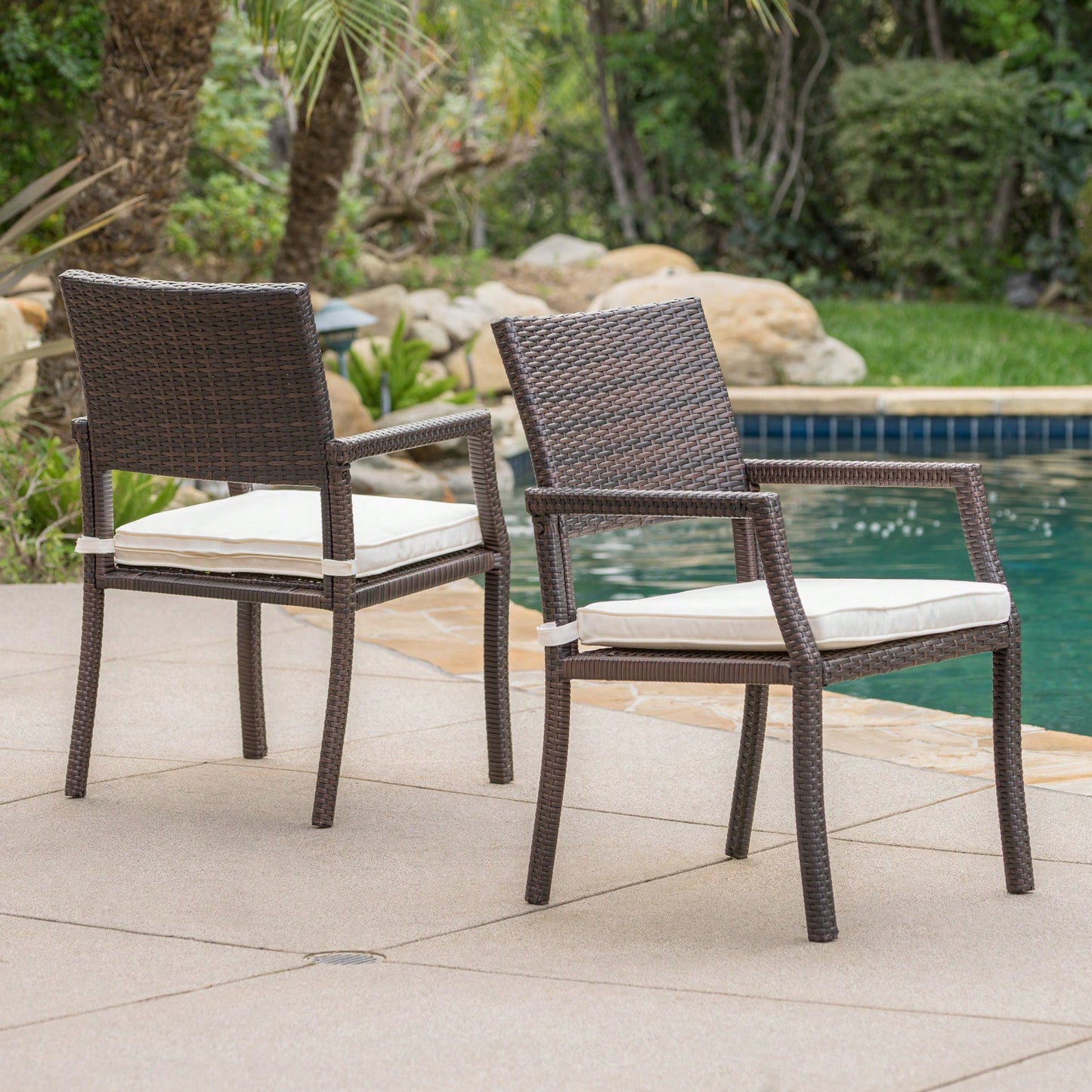 Set Of 2 Stylish Dining Chairs For Modern Home Decor