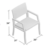 Set Of 2 Stylish Dining Chairs For Modern Home Decor