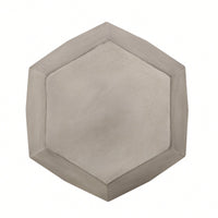 Light Grey Outdoor Side Table For Patio And Garden