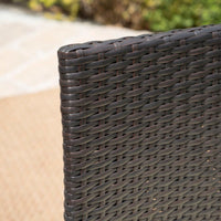 Stylish Wicker Dining Chair With Comfortable Cushion For Modern Outdoor And Indoor Spaces