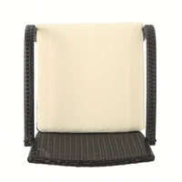 Stylish Wicker Dining Chair With Comfortable Cushion For Modern Outdoor And Indoor Spaces