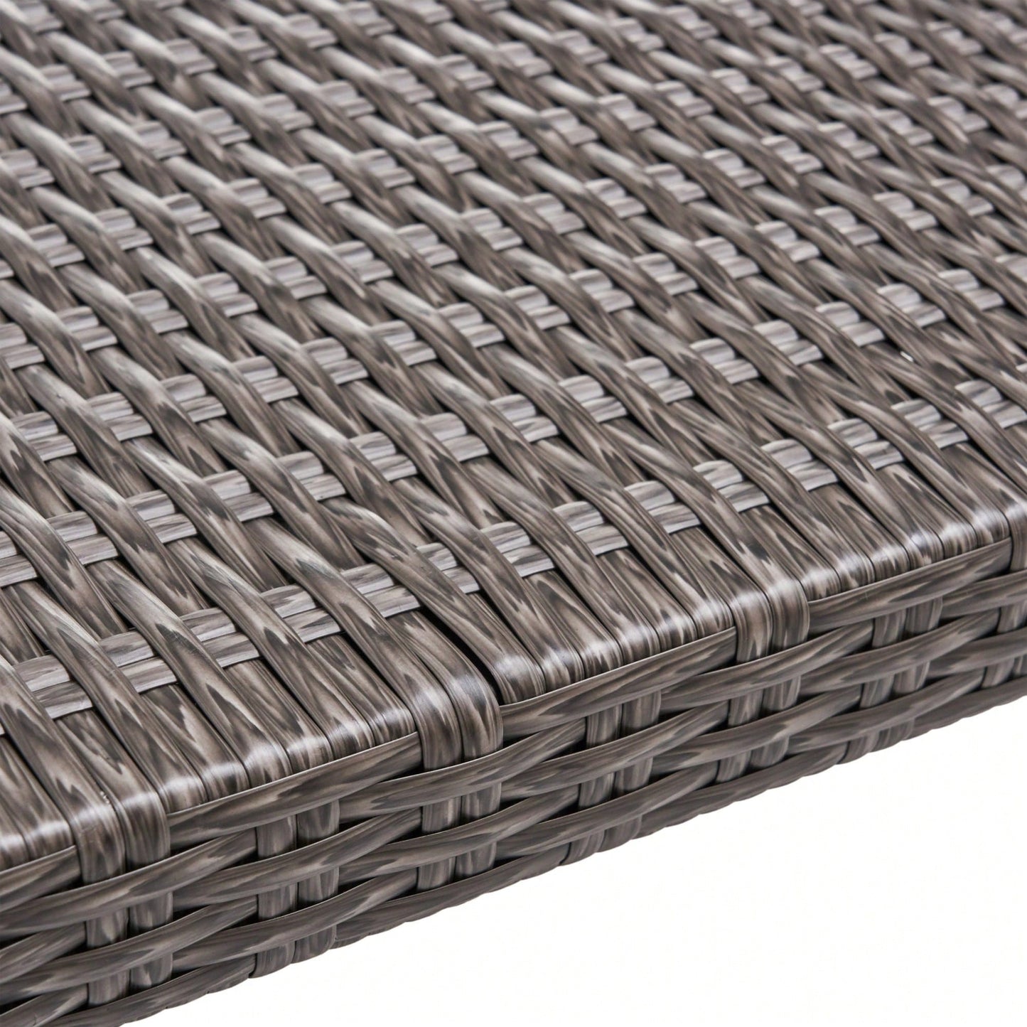 Stylish Wooden And Wicker Ottoman For Versatile Home Decor And Comfort