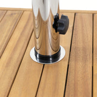 Heavy-Duty Square Umbrella Base For Patio And Outdoor Use