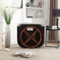 Ergonomic Living Room Chair With 360-Degree Rotation Multi-Gear Adjustable Backrest Soft Chenille Fabric