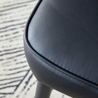 PU Dining And Office Chair Set 4 Pieces With Black Metal Legs For Restaurants Living Rooms And Offices Light Gray