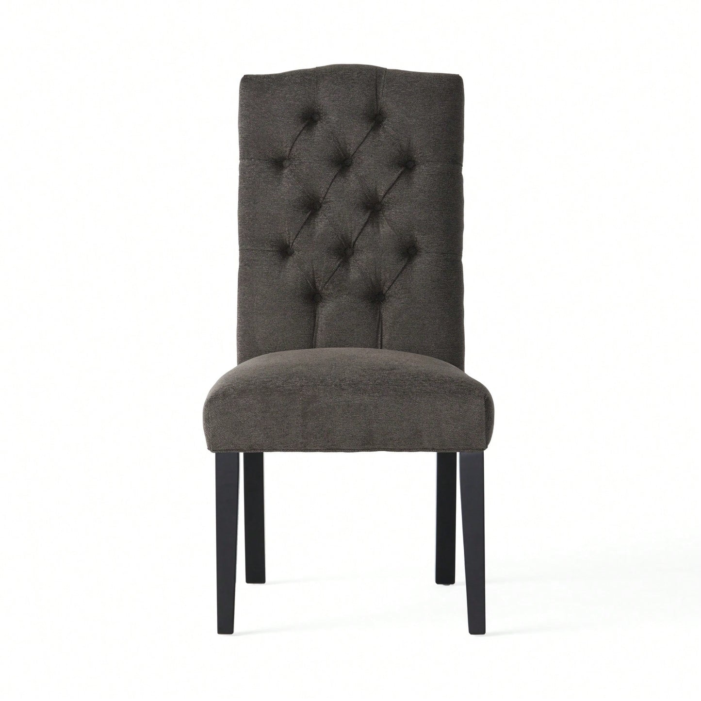 Elegant Tufted Dining Chairs Set Of 2 For Modern Home Decor