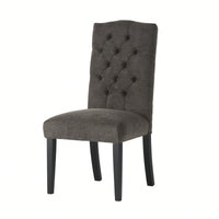 Elegant Tufted Dining Chairs Set Of 2 For Modern Home Decor