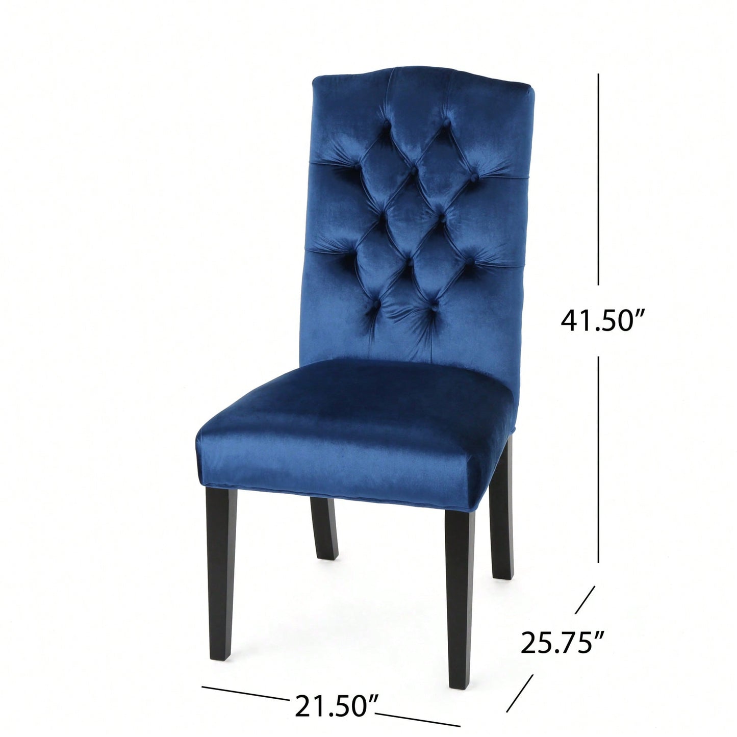 Elegant Tufted Dining Chairs Set Of 2 For Modern Home Decor