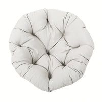 Cozy Boho Style Papasan Chair With Cushioned Seat For Relaxation And Comfort