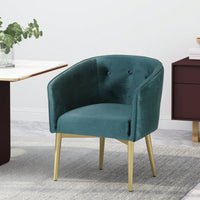 Elegant Upholstered Dining Armchair With Stylish Design And Comfortable Seating