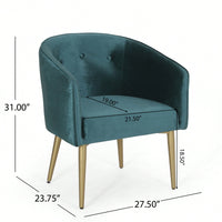 Elegant Upholstered Dining Armchair With Stylish Design And Comfortable Seating