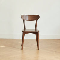 Natural FAS Grade Oak Dining Chair Solid Wood Simple Design 46.5x54x80cm Ideal For Living Room