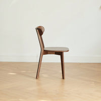 Natural FAS Grade Oak Dining Chair Solid Wood Simple Design 46.5x54x80cm Ideal For Living Room