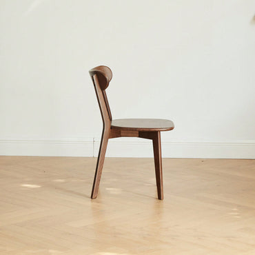 Natural FAS Grade Oak Dining Chair Solid Wood Simple Design 46.5x54x80cm Ideal For Living Room