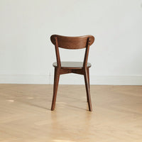 Natural FAS Grade Oak Dining Chair Solid Wood Simple Design 46.5x54x80cm Ideal For Living Room