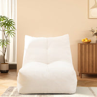 Cozy Inflatable Bean Bag Chair With High-Density Memory Foam For Living Rooms Bedrooms And Workspaces