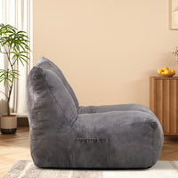 Cozy Inflatable Bean Bag Chair With High-Density Memory Foam For Living Rooms Bedrooms And Workspaces