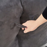 Cozy Inflatable Bean Bag Chair With High-Density Memory Foam For Living Rooms Bedrooms And Workspaces