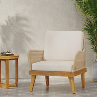 Elegant Upholstered Club Chair For Living Room And Office Use