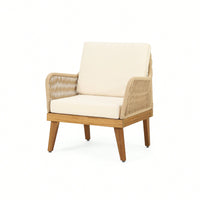 Elegant Upholstered Club Chair For Living Room And Office Use