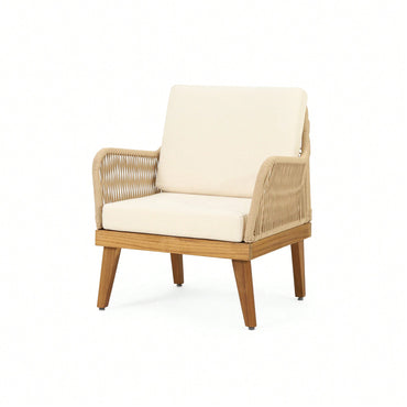 Elegant Upholstered Club Chair For Living Room And Office Use