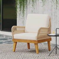 Elegant Upholstered Club Chair For Living Room And Office Use