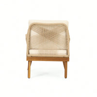 Elegant Upholstered Club Chair For Living Room And Office Use
