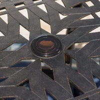 Elegant 37 Inch Square Dining Table For Modern Home Decor And Stylish Gatherings