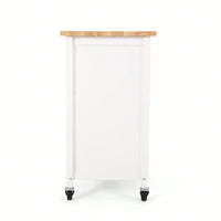 Versatile Rolling Kitchen Cart With Storage And Adjustable Shelves For Dining And Cooking Needs