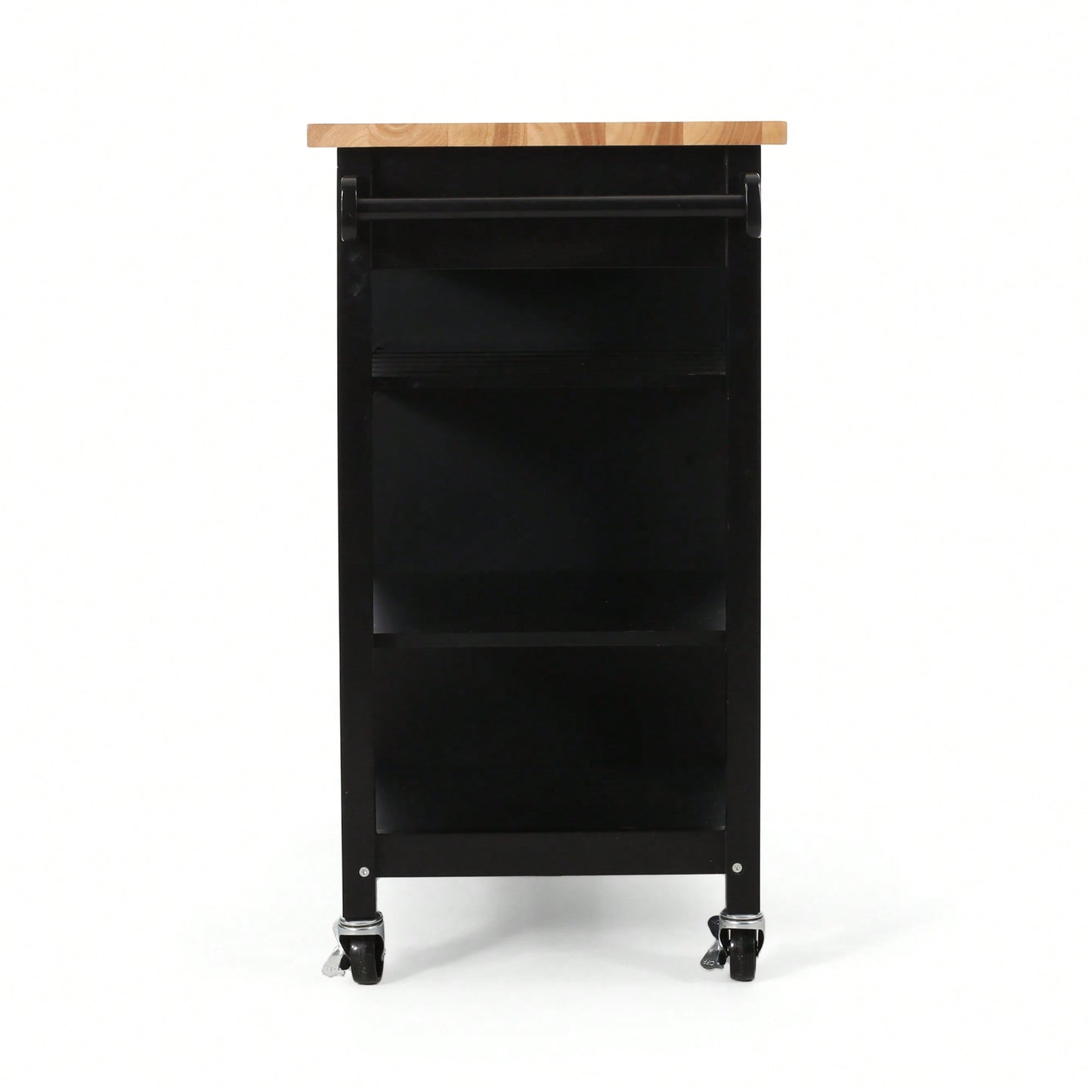 Versatile Rolling Kitchen Cart With Storage And Adjustable Shelves For Dining And Cooking Needs