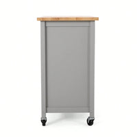 Versatile Rolling Kitchen Cart With Storage And Adjustable Shelves For Dining And Cooking Needs