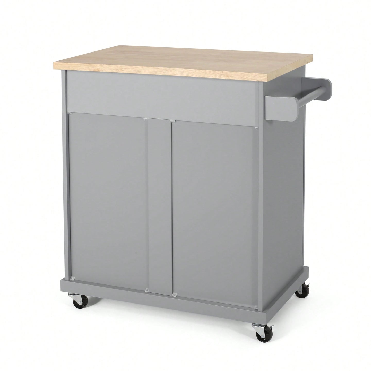 Versatile Rolling Kitchen Cart With Storage And Adjustable Shelves For Dining And Cooking Needs